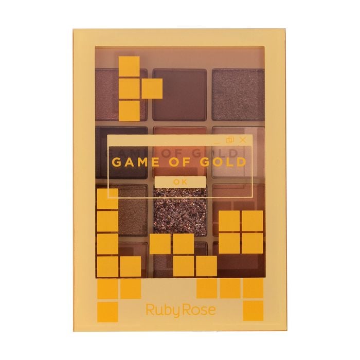 Paleta De Sombras Game Of Gold Hb1090 Rubyrose