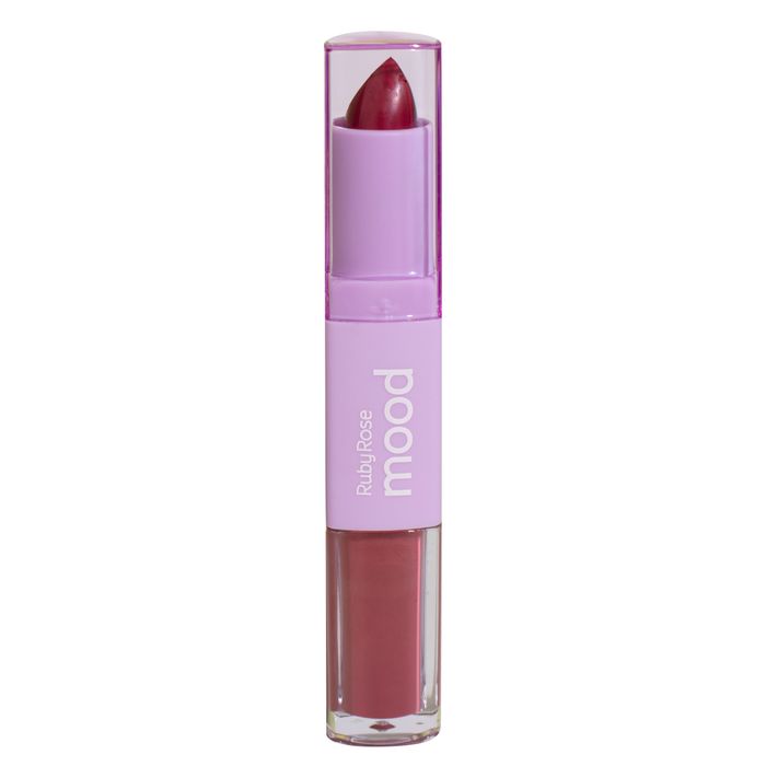 Batom Duo Matte Mood Hb861416 Cm16 Rubyrose