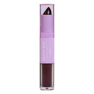 Batom Duo Matte Mood Hb86141 Cm01 Rubyrose