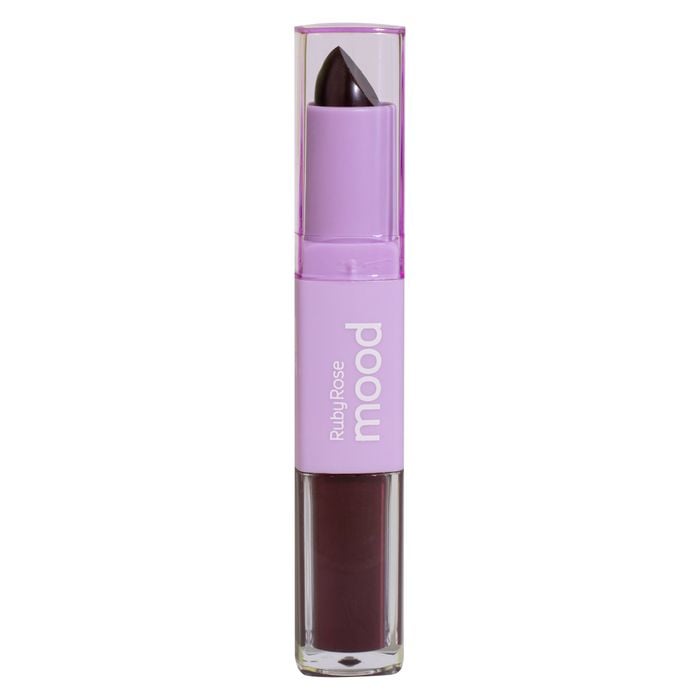 Batom Duo Matte Mood Hb86141 Cm01 Rubyrose