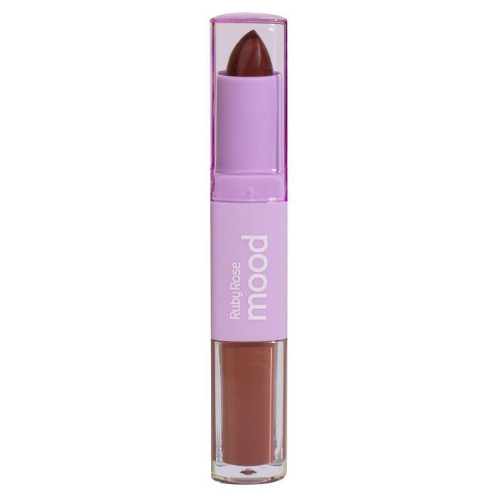 Batom Duo Matte Mood Hb861417  Cm17 Rubyrose