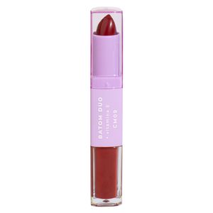 Batom Duo Matte Mood Hb86149 Cm09 Rubyrose