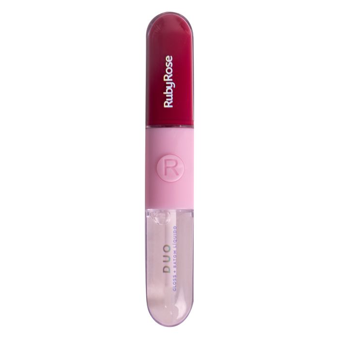 Batom Liquido Duo D03 Hbf5683 Rubyrose