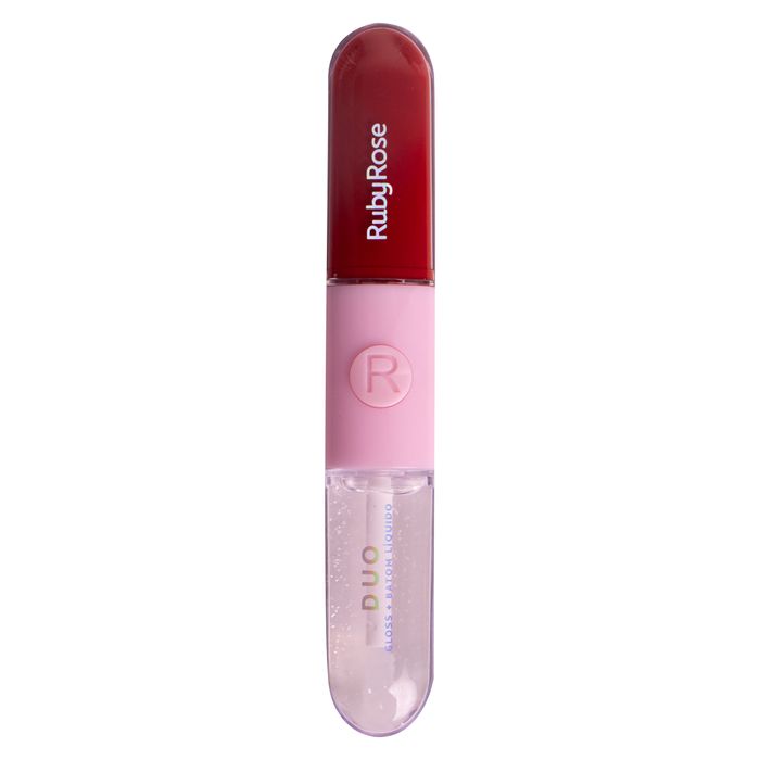 Batom Liquido Duo D05 Hbf5685 Rubyrose