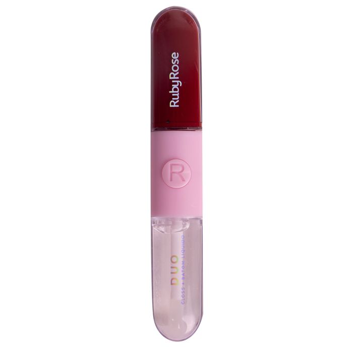 Batom Liquido Duo D07 Hbf5687 Rubyrose