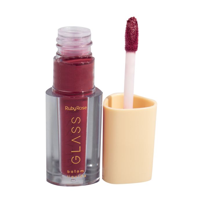 Batom Liquido Velvety Bg05 Glass Hb5785 Rubyrose
