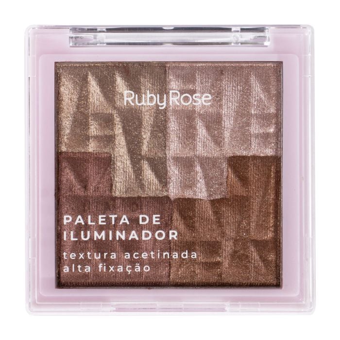 PALETA DE ILUMINADOR GLOWIST HB72342 RUBYROSE