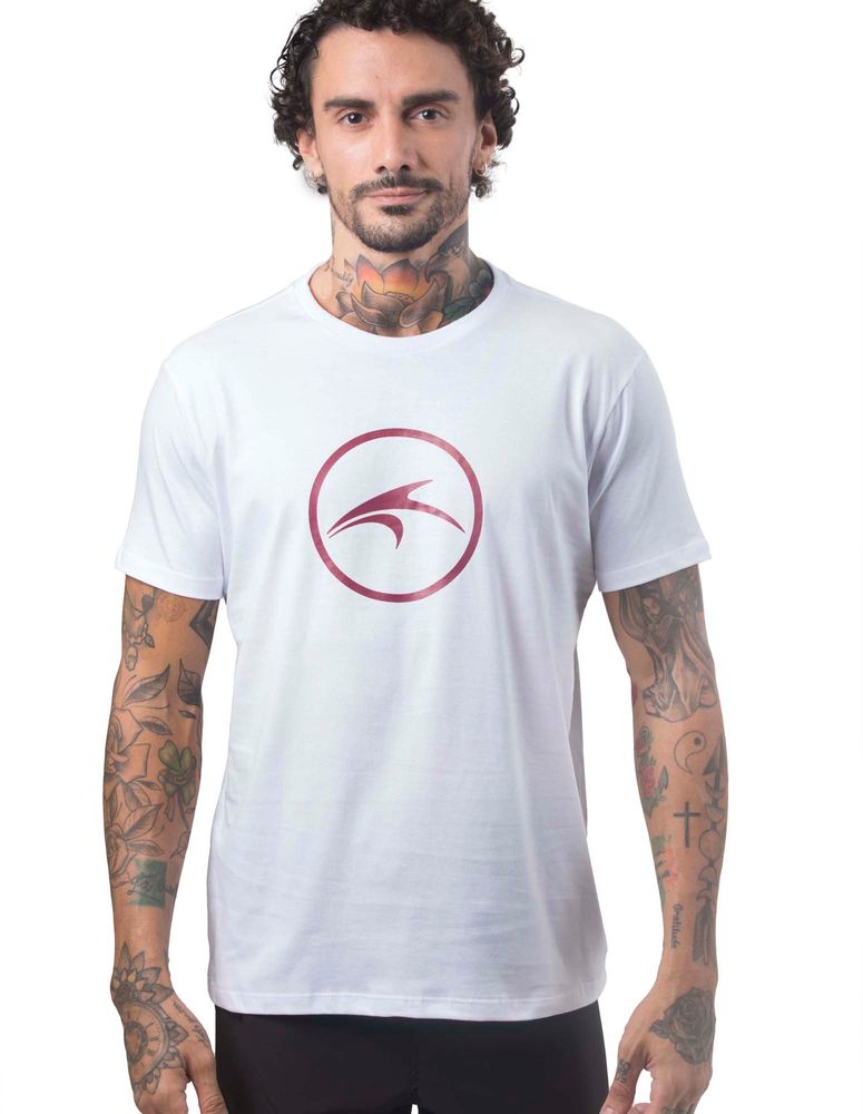 Camiseta Silk Slim Colorway Branco