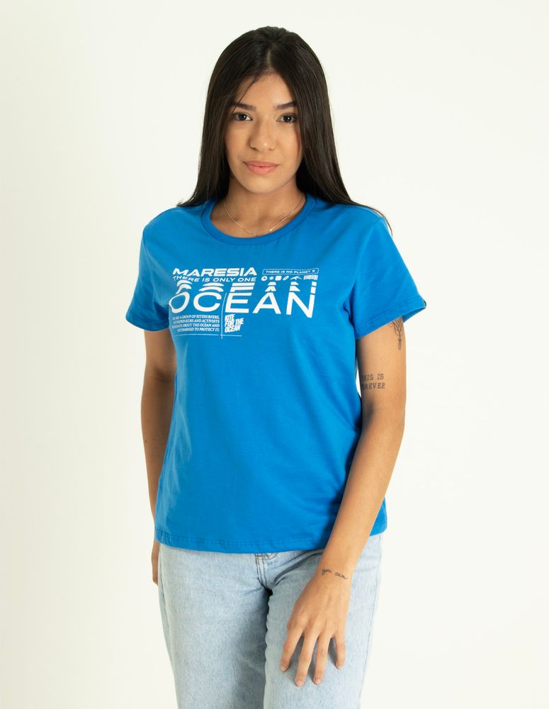 Camiseta Feminina  Ocean