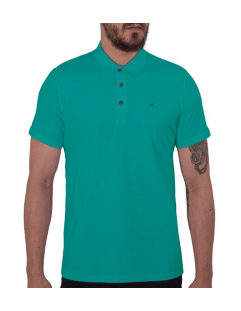 Camiseta Polo Basic One Verde Amazonia