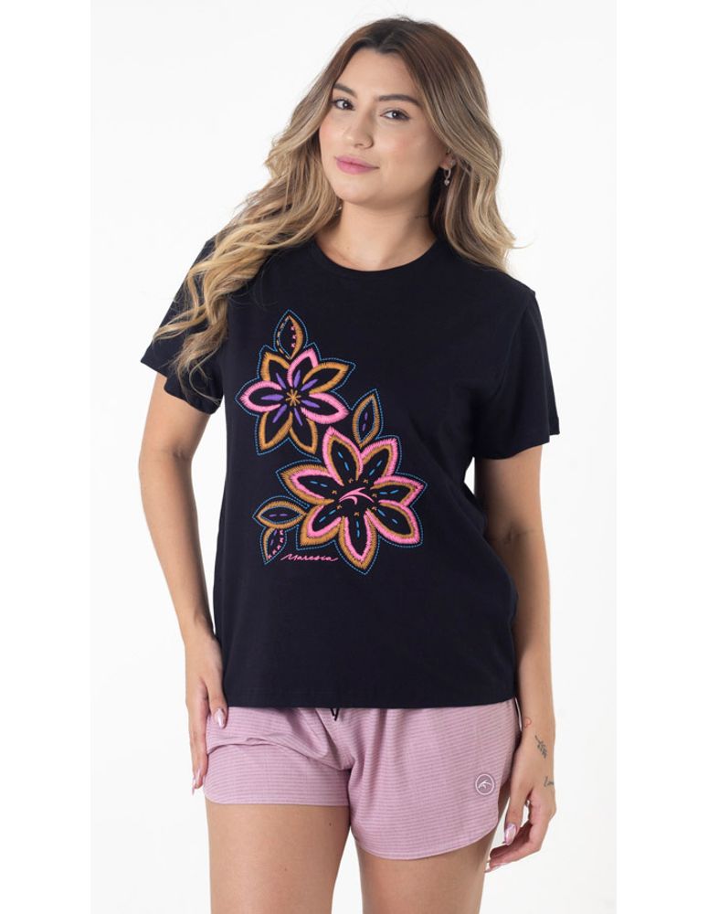 Camiseta Feminina Flower