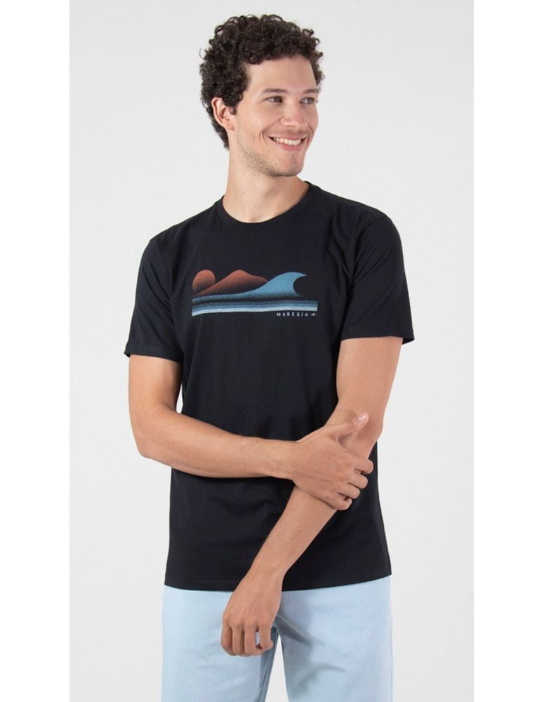 Camiseta Silk Slim The Wave