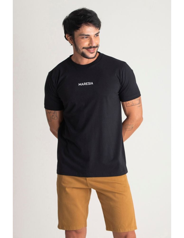 Camiseta Silk Slim Classic Preto