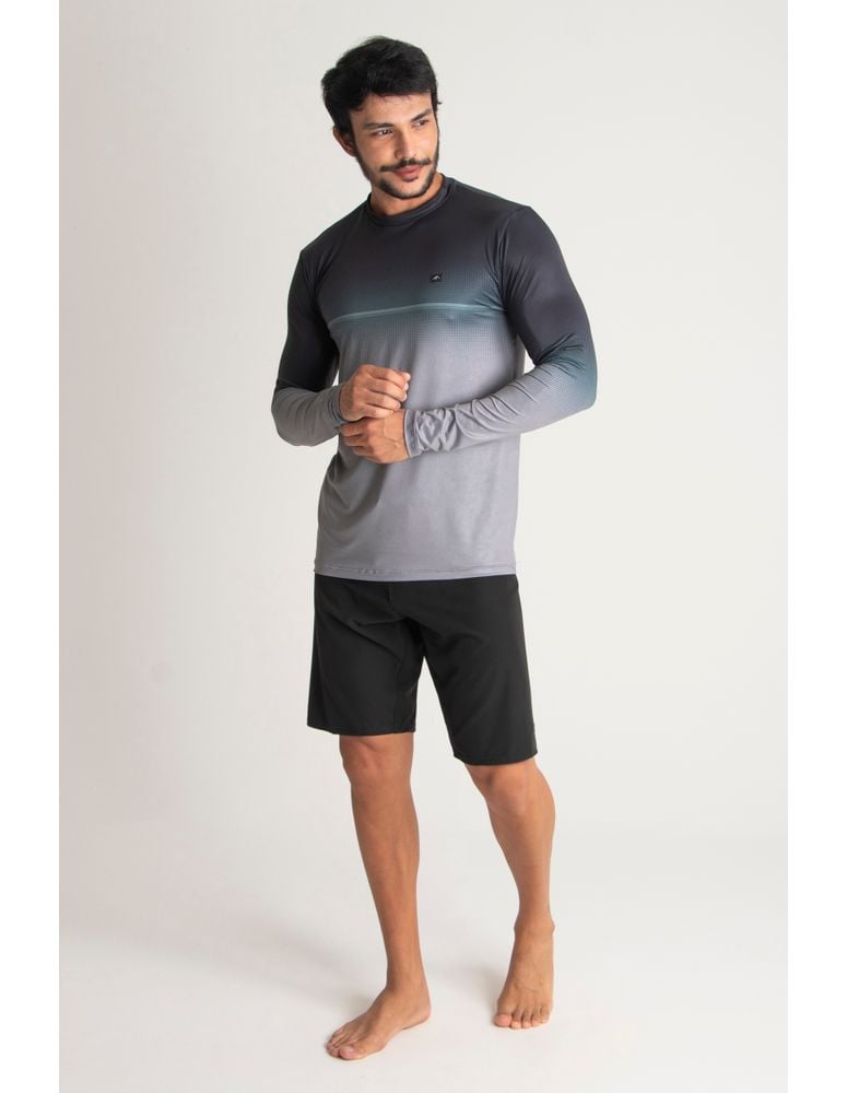 Camiseta Uv Masculina Halftone