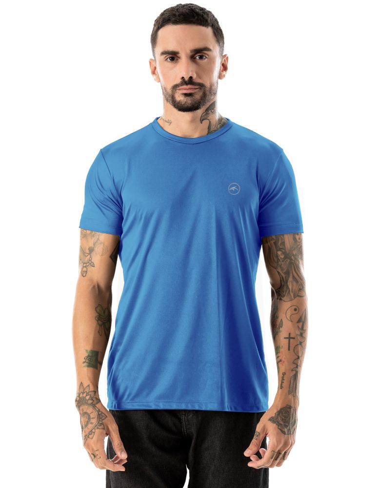 Camiseta Especial Sporty Color Azul Medio