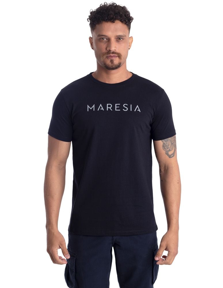Camiseta Especial Embossing Assinatura Preto