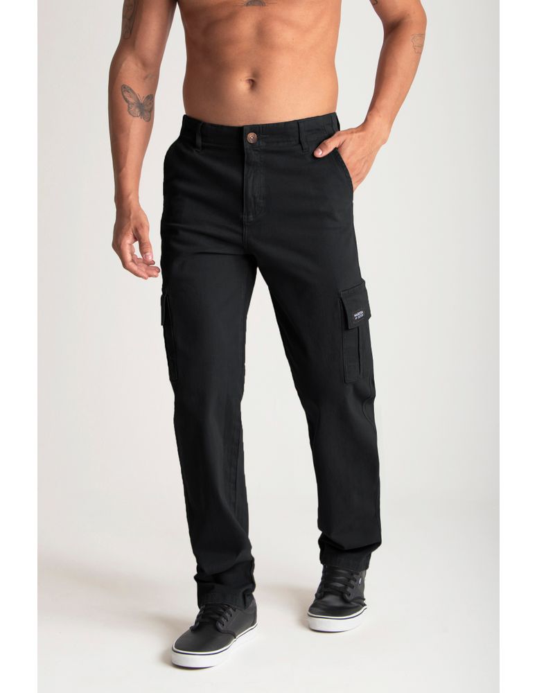 Calça Cargo Masculina Preta CalÃ§a Chino Masculina Skate Calça