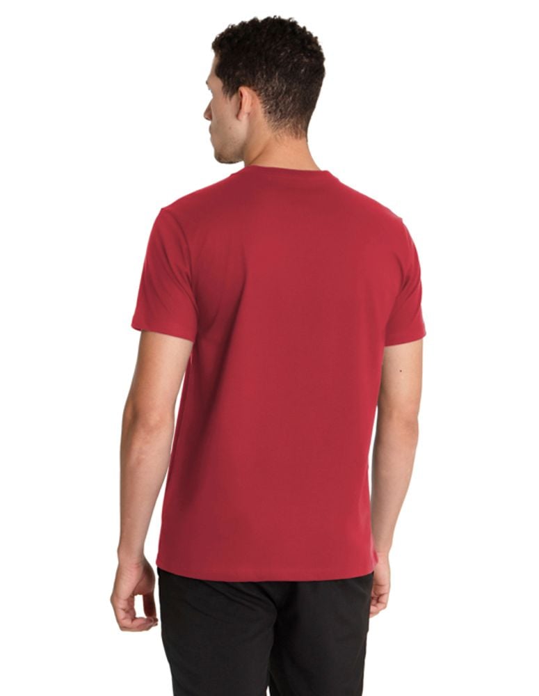 Camiseta Silk Slim Fit Halo Vermelho Carmim