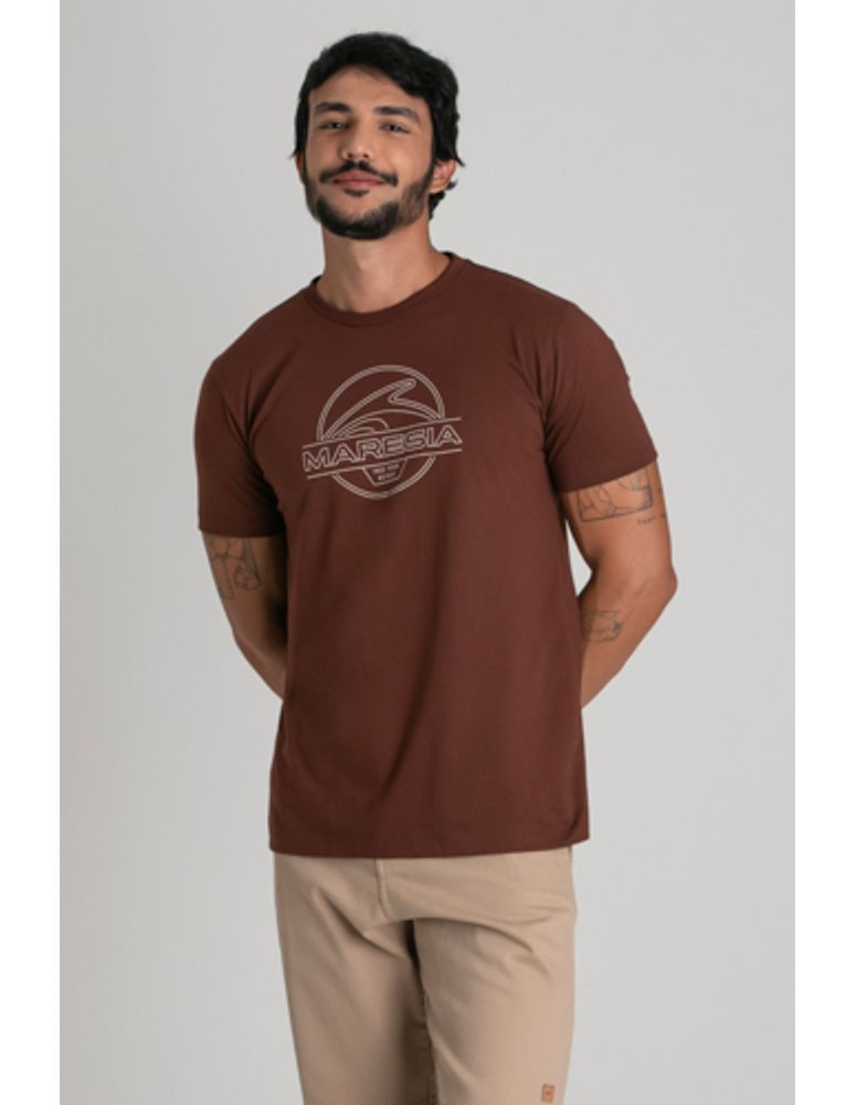 Camiseta Silk Slim Outline