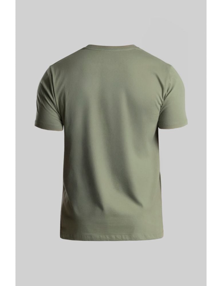 Camiseta Silk Slim Fit Colorway Oliva