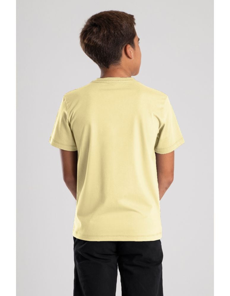 Camiseta Silk Juvenil Fiber Banana