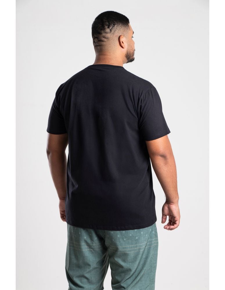 Camiseta Especial Plus Size Ruberry Preto