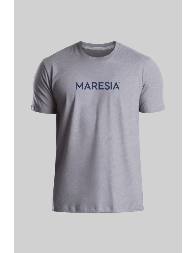 Camiseta Silk Slim Fit Colorway Type Mescla Cinza