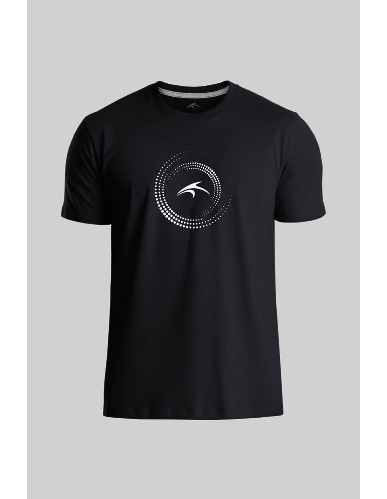 Camiseta Silk Slim Fit Halo Preto