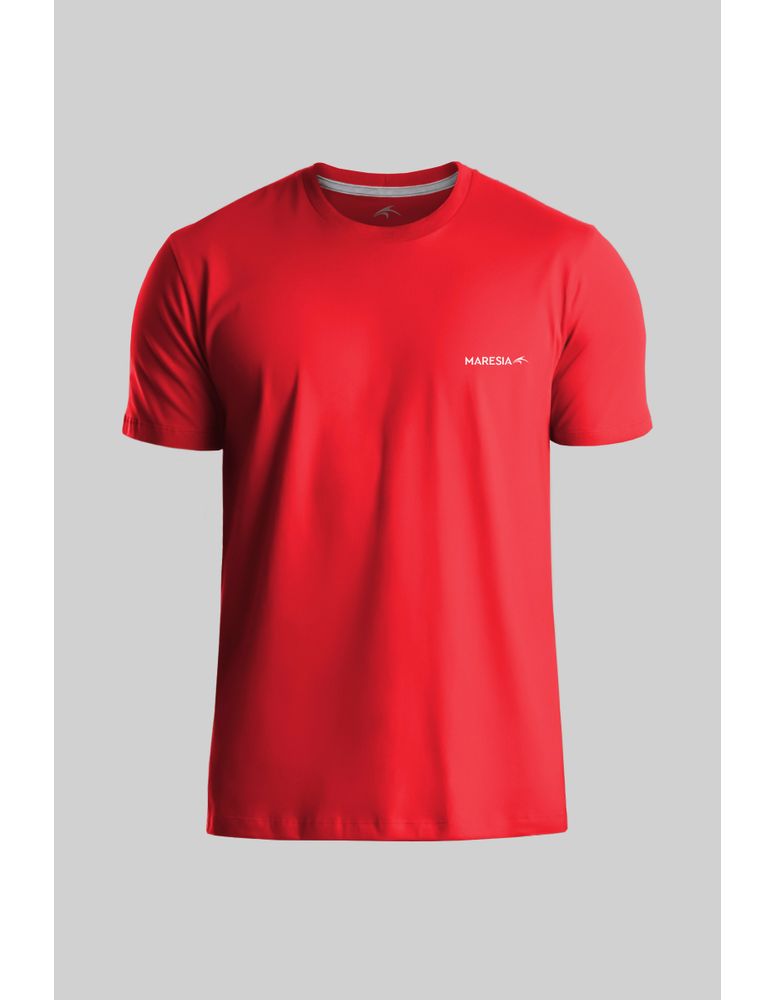 Camiseta Silk Slim Fit Brand Vermelho