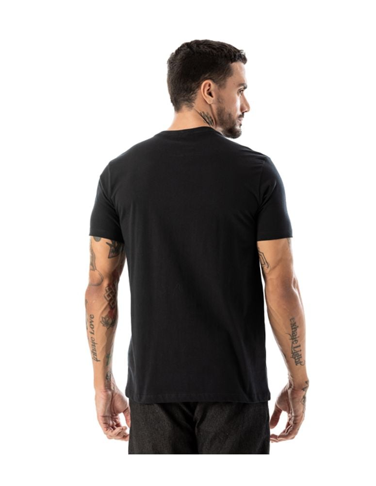 Camiseta Silk Slim Colorway Preto