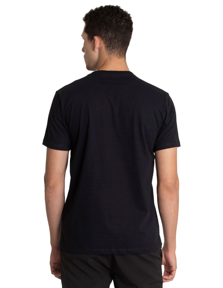 Camiseta Silk Slim Fit Future Preto