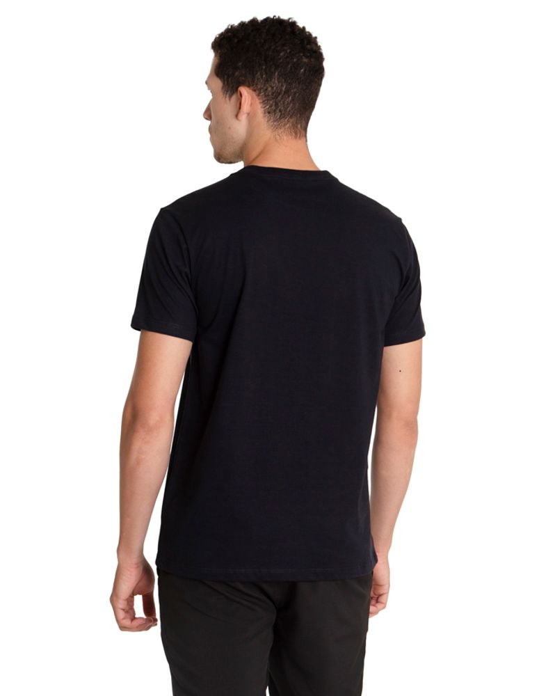 Camiseta Silk Slim Fit Brand Preto