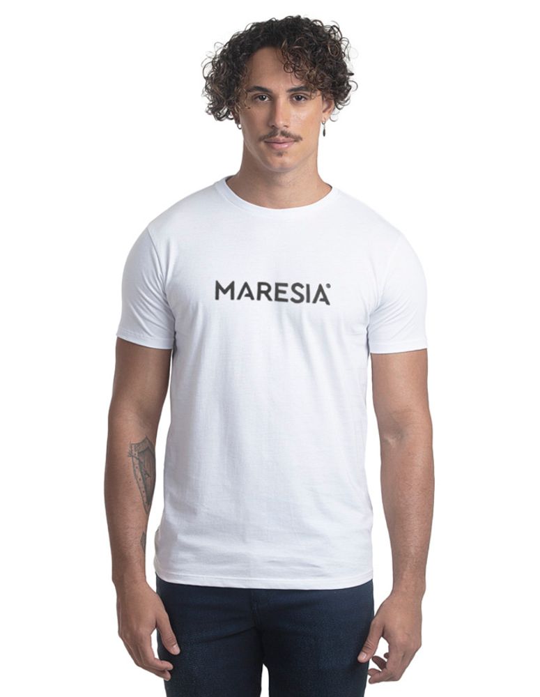 Camiseta Silk Slim Fit Colorway Type Branco