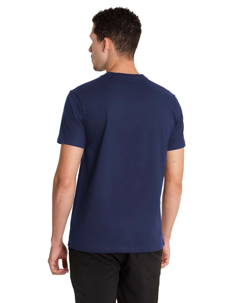 Camiseta Especial Emboss Logo Refletivo Azul Navy