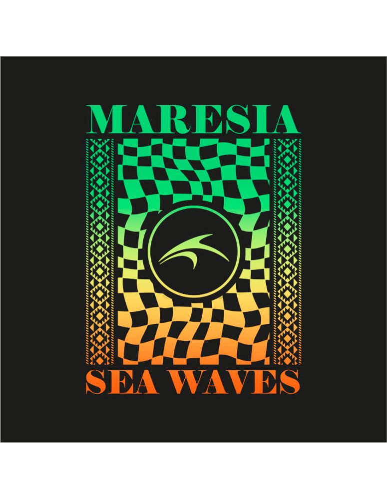 Camiseta Silk Sea Waves