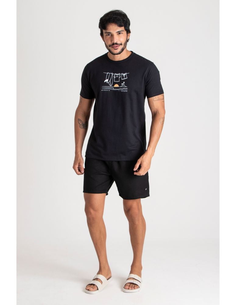 Camiseta Silk Slim Sunset Laundry