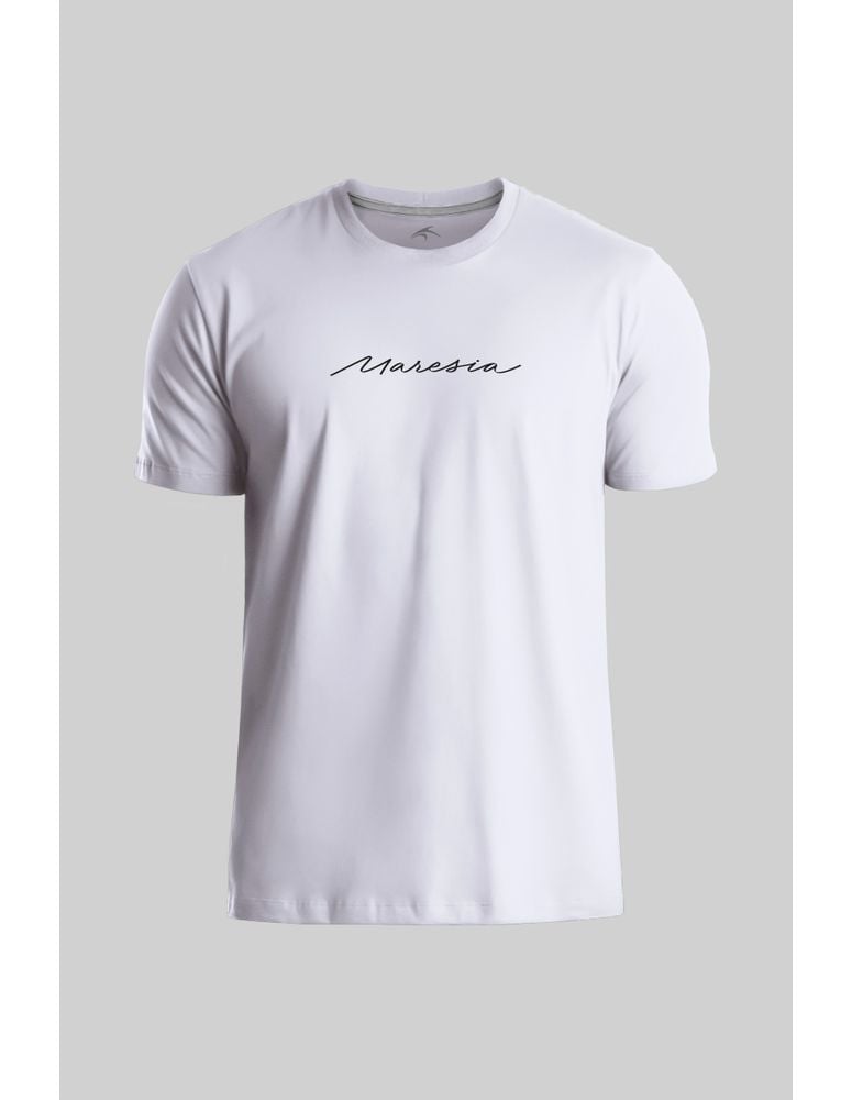 Camiseta Silk Slim Fit Big Signature Branco
