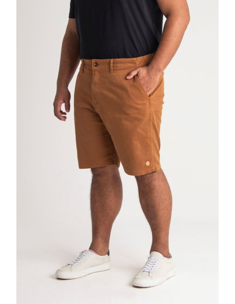 Walkshort Bay Ii Plus Size Camelo