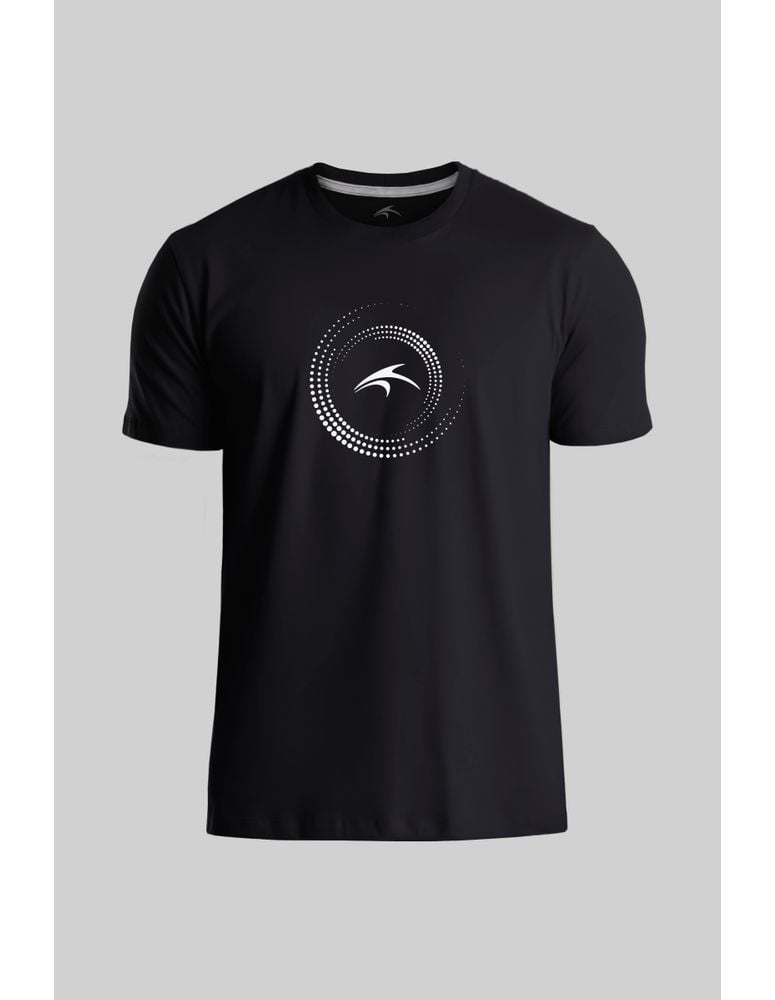 Camiseta Silk Slim Fit Halo Preto