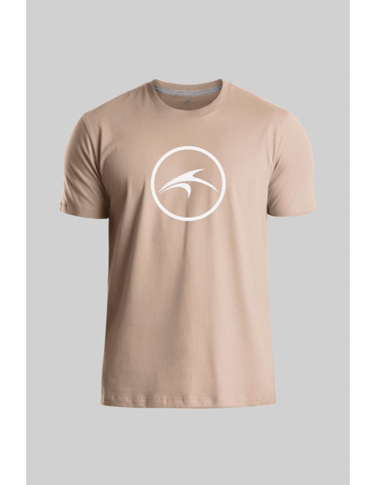 Camiseta Silk Slim Fit Colorway Camelo