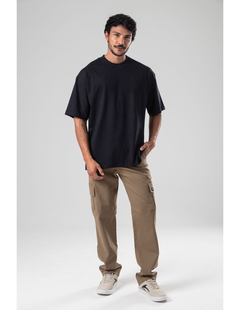 Camiseta Especial Oversized Oversized Preto