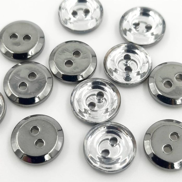 Botão Swarovski 3021/4 Cristal - 10mm 12 Peças
