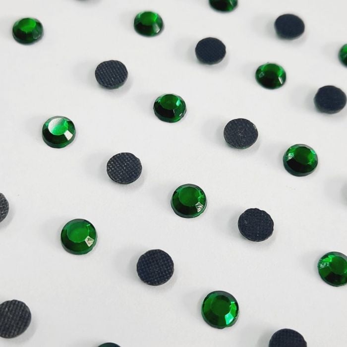 Strass Base Reta Hotfix Chinês Esmeralda - SS16(3,80-4,00mm) 34g