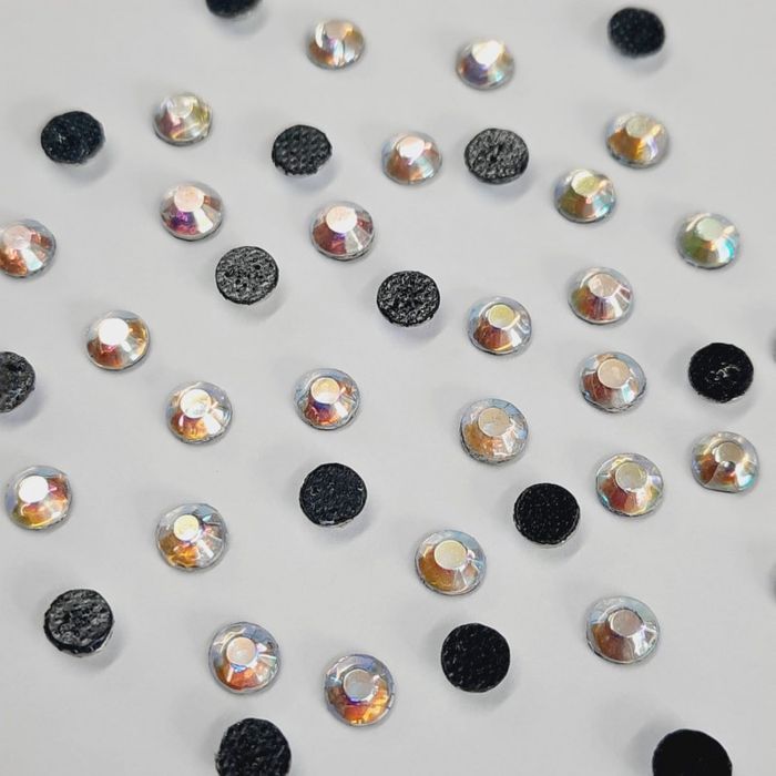Strass Base Reta Hotfix Chinês Aurora Boreal - SS16(3,80-4,00mm) 34g
