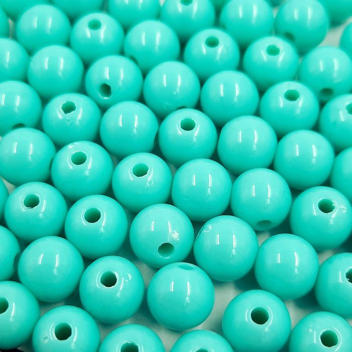 Bolinha Leitosa Verde Água - 8mm 25g