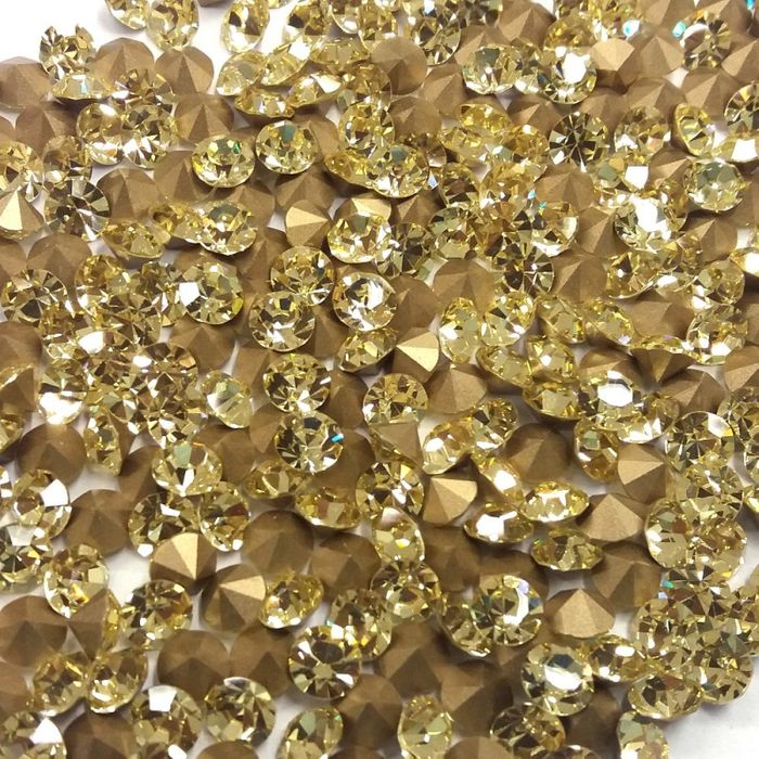 Strass Oktant Premium Jonquil - SS3,5/PP08(1,40-1,50mm) 1.440 Peças