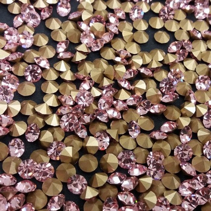 Strass Oktant Premium Light Rose - SS4,5/PP10(1,60-1,70mm) 1.440 Peças