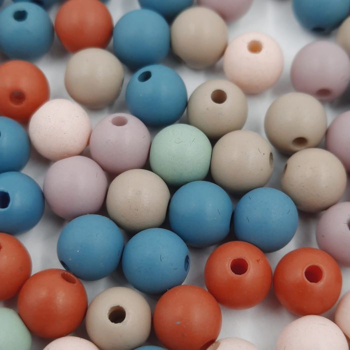 Bolinha Fosca Colorida Escura - 8mm 25g