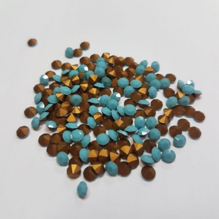 Strass Diamond Turquesa - SS16/PP31(3,80-4,00mm) 1.440 Peças