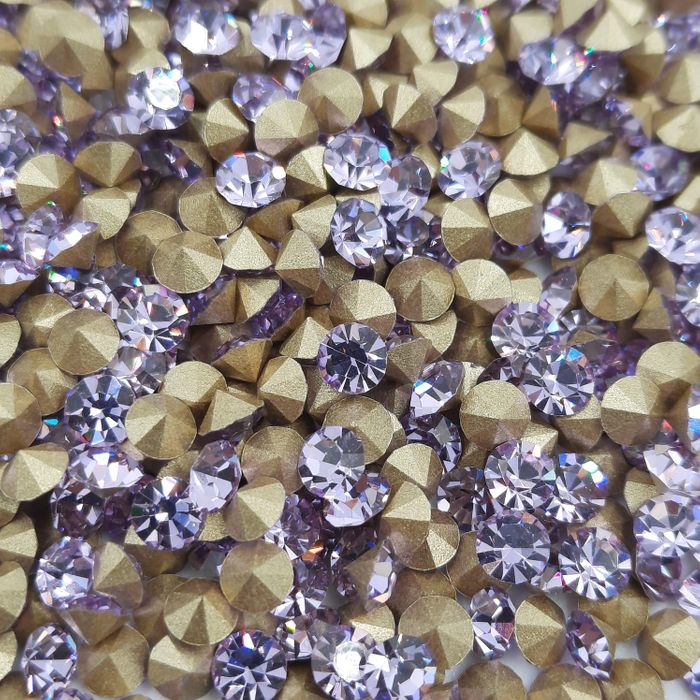 Strass Oktant Premium Violet - SS3,5/PP08(1,40-1,50mm) 1.440 Peças